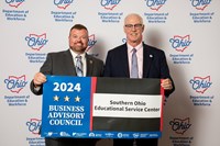 Curt receiving award