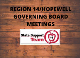 Region 14/Hopewell Governing Board Meetings; State Support Team 14