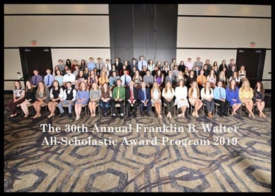 2019 Franklin B Walter Award Group